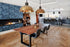 Ecosmart Fire Flex 140BY.BXR Bay Fireplace Insert - Black Finish / Black Burner - ESF.FX.140BY.BXR.B